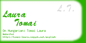 laura tomai business card